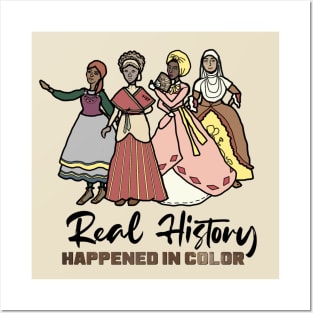 History Happened in Color -- Diverse Historical Characters Posters and Art